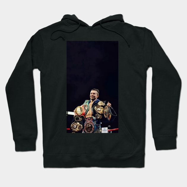 Gennady Golovkin Motivational Hoodie by Fit-Flex